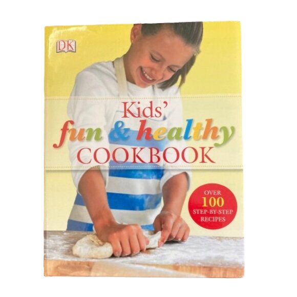 SALE! DK Kids' Fun & Healthy Cookbook Color Photos Easy to Follow, Kids 7-12 - Picture 1 of 6